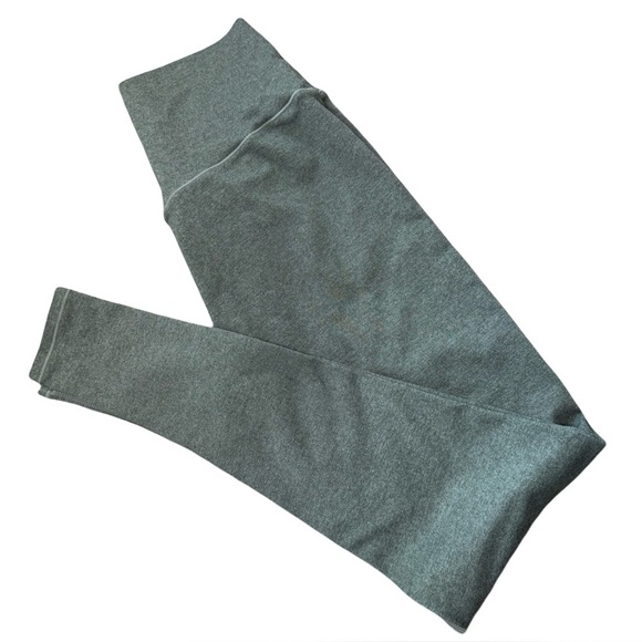 P’tula Bareform Ivy Green Leggings XS | High Rise 26” Yoga Pants Stretch - Picture 6 of 7